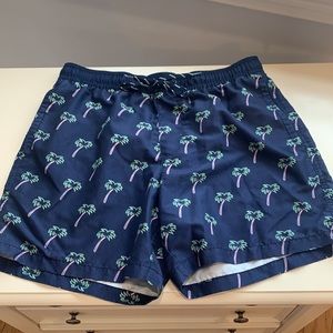 American eagle palm tree men swimsuit